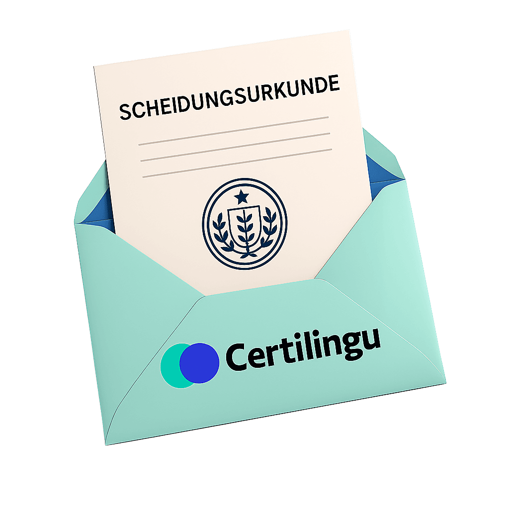 Scheidungsurkunde